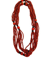 Carregar imagem no visualizador da galeria, Delogun Fio de Contas de Exu 7 voltas