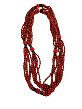 Carregar imagem no visualizador da galeria, Delogun Fio de Contas de Exu 7 voltas