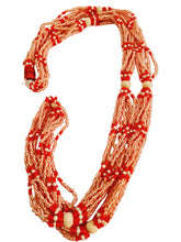 Carregar imagem no visualizador da galeria, Delogun Fio de Contas de Xangô 7 voltas