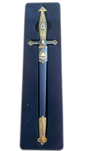 Load image into Gallery viewer, Athame Chama Maçonica Prateado 40cm
