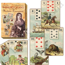 Load image into Gallery viewer, Baralho Cigano - As Cartas de Mme. Lenormand - Versão Portuguesa com Livro