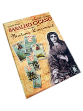 Load image into Gallery viewer, Baralho Cigano - As Cartas de Mme. Lenormand - Versão Portuguesa com Livro