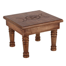 Carregar imagem no visualizador da galeria, Mesa de Altar Grande Tripla Lua 30 x 30 x 23cm
